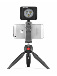 TWISTGRIP-Schnalle Manfrotto - Verbessert das fotografische Potenzial jedes Smartphones Einfach zu bedienende Drehbewegung und F