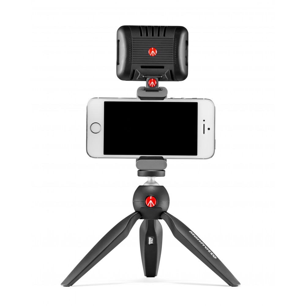 TWISTGRIP-Schnalle Manfrotto - Verbessert das fotografische Potenzial jedes Smartphones Einfach zu bedienende Drehbewegung und F