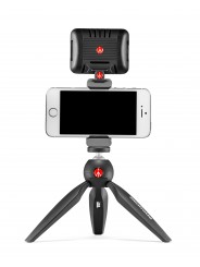 Universal-Smartphone-Klemme TwistGrip (Outlet) Manfrotto - Rücksendung vom Kunden, keine Fußkappe Verbessert das fotografische P