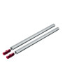 SYMPLA Two bars 30cm with connectors Manfrotto - 
Made in aluminum
Standard inner thread
15mm diameter tubular aluminum for stre