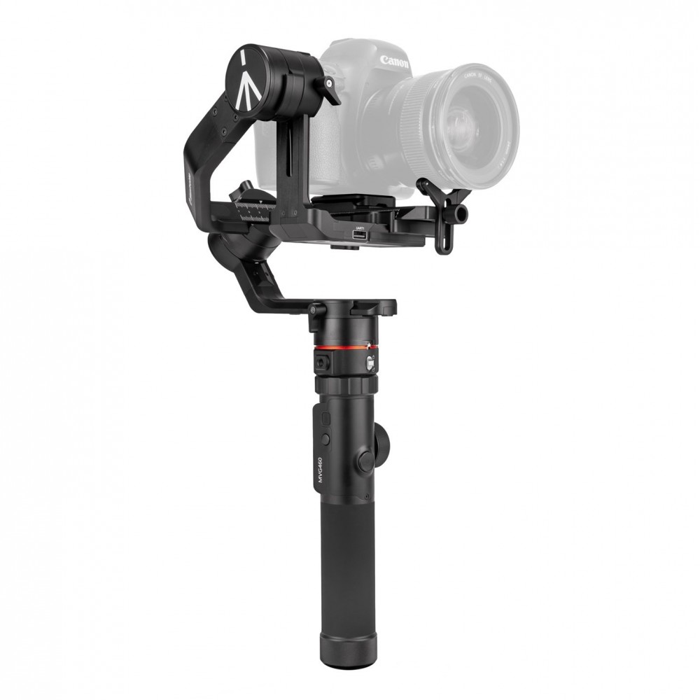 Professional 3-Axis Gimbal up to 4.6kg Manfrotto - 
Easy shooting control: on the LCD touch screen or from the App
Indipendent l