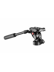 BeFree Live-Videokopf Manfrotto - Kompakter und leichter Video-Fluidkopf Glattere Bewegung mit Fluid Drag System Kompatibel mit 