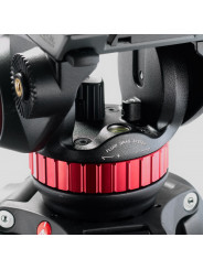 PRO VIDEO 502 video head with a flat base Manfrotto - 
Variable Fluid Drag System on PAN and TILT movements
Fixed Counterbalance