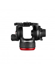 504X Video Head Manfrotto - 
Variable fluid Drag System on PAN &amp; TILT, performed by new fluid
4 steps counterbalance system 