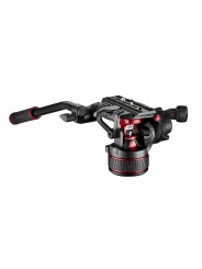 Video Nitrotech 608 head Manfrotto - 
Fluid video head with continuous counterbalance system (0-8 Kg)
Variable continuous fluid 