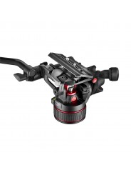 Videokopf Nitrotech 608 Manfrotto - Fluid-Videokopf mit kontinuierlichem Gegengewichtssystem (0-8 kg) Variables kontinuierliches