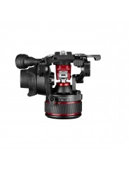 Video Nitrotech 608 head Manfrotto - 
Fluid video head with continuous counterbalance system (0-8 Kg)
Variable continuous fluid 