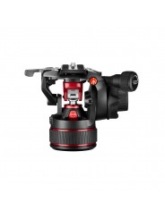 Videokopf Nitrotech 608 Manfrotto - Fluid-Videokopf mit kontinuierlichem Gegengewichtssystem (0-8 kg) Variables kontinuierliches