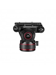 Videokopf Nitrotech 608 Manfrotto - Fluid-Videokopf mit kontinuierlichem Gegengewichtssystem (0-8 kg) Variables kontinuierliches