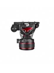 Videokopf Nitrotech 608 Manfrotto - Fluid-Videokopf mit kontinuierlichem Gegengewichtssystem (0-8 kg) Variables kontinuierliches