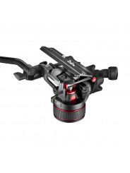 Videokopf Nitrotech 612 Manfrotto - Nitrotech Fluid-Videokopf mit kontinuierlichem CBS Fluid-Videokopf mit kontinuierlichem Gege