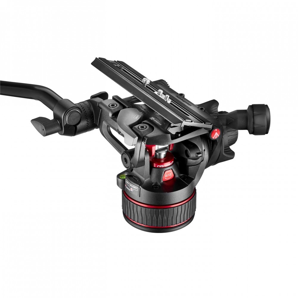 Video Nitrotech 612 head Manfrotto - 
Nitrotech Fluid Video Head With Continuous CBS
Fluid video head with continuous counterbal
