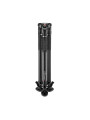 504X Fluid-Videokopf mit 635 Fast Single Carbon Leg Manfrotto - Fluid-Videokopf mit 4-stufigem Gewichtsausgleichssystem bis 6,5 