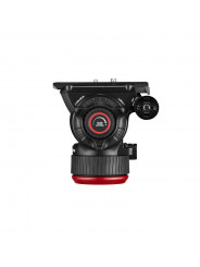 504X Fluid-Videokopf mit 635 Fast Single Carbon Leg Manfrotto - Fluid-Videokopf mit 4-stufigem Gewichtsausgleichssystem bis 6,5 