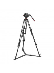 Twin Alu Set + 504X Kopf - geringere Spreizung Manfrotto -  2