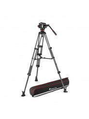 Twin Carbon + head 504X kit - start Manfrotto - 
Fluid video head with 4-step counterbalance system up to 6.5 kg
Maximum versati