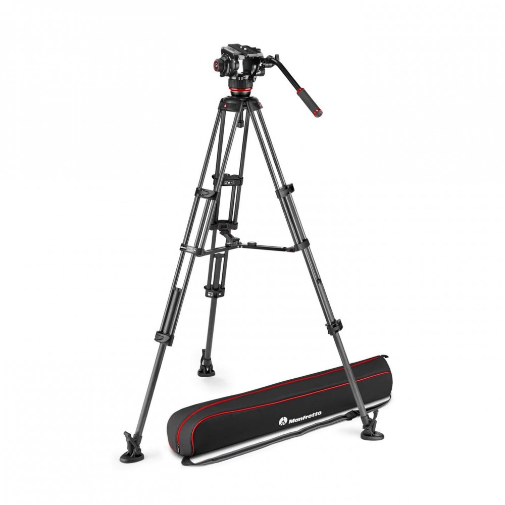 Twin Carbon + Head 504X-Kit - Start Manfrotto -  1
