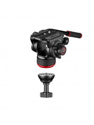 Twin Carbon + head 504X kit - start Manfrotto - 
Fluid video head with 4-step counterbalance system up to 6.5 kg
Maximum versati