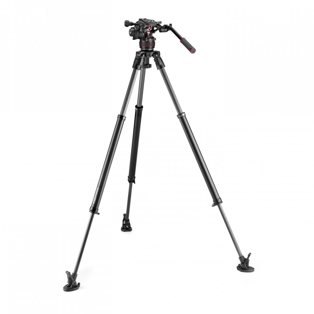 635 Carbon Fast Single set + 608 head Manfrotto - 
Continuous counterbalance from 0 to 8 kgs
Maximum versatility thanks to the f