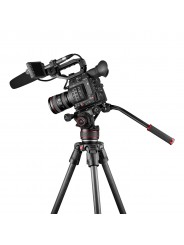 635 Carbon Fast Single set + 608 head Manfrotto - 
Continuous counterbalance from 0 to 8 kgs
Maximum versatility thanks to the f