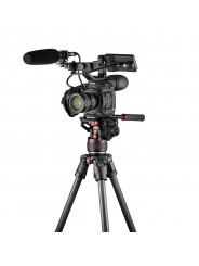 635 Carbon Fast Single set + 608 head Manfrotto - 
Continuous counterbalance from 0 to 8 kgs
Maximum versatility thanks to the f