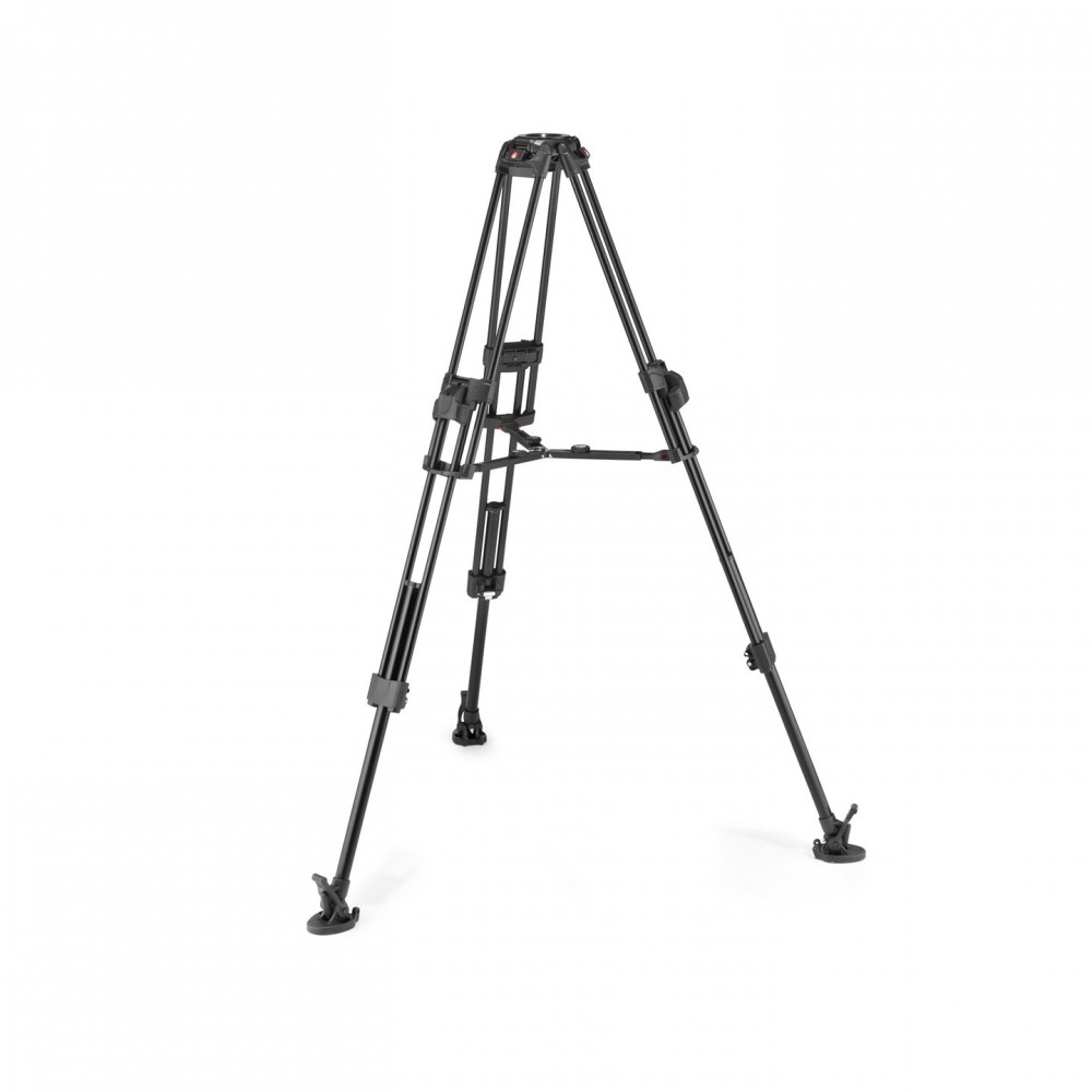 Set 645 Alu Fast Twin + head 608 start Manfrotto - 
Continuous counterbalance from 0 to 8 kgs
100mm half ball with a 75mm half b