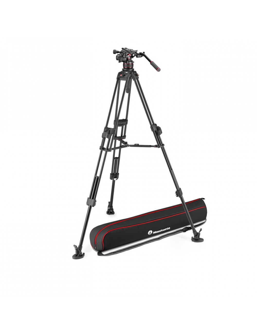 Set 645 Alu Fast Twin + Kopf 612 środ rozp Manfrotto - 1