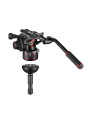 Twin Carbon set with 612 head - lower spread Manfrotto - 
Fluid video head with continuous counterbalance system (4-12Kg)
Variab