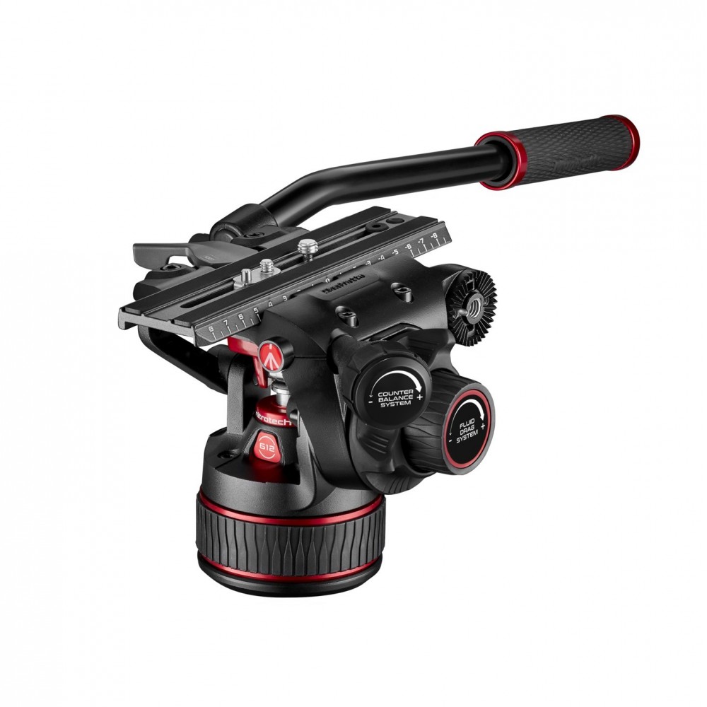 Twin Alu kit with 612 head - wed Manfrotto - 
Fluid video head with continuous counterbalance system (4-12 Kg)
Variable continuo