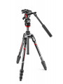 BEFREE Live Twist Carbon kit Manfrotto - 
Lightweight video tripod kit built for travel performance
Superior performance with ma