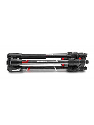 BEFREE Live Twist Carbon-Kit Manfrotto - Leichtes Videostativ-Kit für Reiseleistung Überlegene Leistung bei maximaler Leichtigke