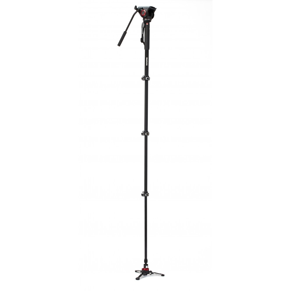 4 section video monopod with video head (500PLONG) Manfrotto -  3