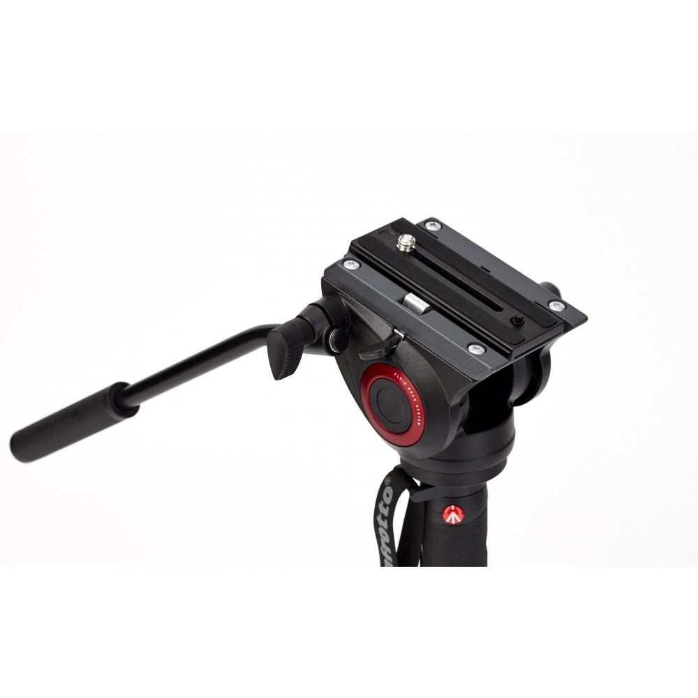 4 section video monopod with video head (500PLONG) Manfrotto -  5