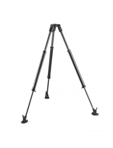 635 Schnelles Einzelstativ Kohlefaser Manfrotto - FAST Twisting Lock: Sicheres Verriegeln mit einer einzigen Geste 75-mm-Halbkug