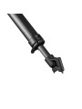 635 Schnelles Einzelstativ Kohlefaser Manfrotto - FAST Twisting Lock: Sicheres Verriegeln mit einer einzigen Geste 75-mm-Halbkug