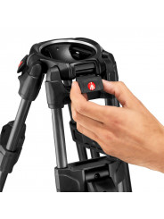 645 Carbon Fast Twin Leg Tripod - Start Wed. Manfrotto - 
FAST Lever Lock: for the most robust support ever
100mm half ball with