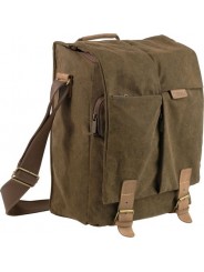 Africa Series Slim Satchel (Brown) National Geographic - 
Fits D-SLR Camera Kit
Fits Camcorder Kit
Holds a Laptop with a Screen 