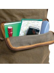 Africa Series Slim Satchel (Brown) National Geographic - 
Fits D-SLR Camera Kit
Fits Camcorder Kit
Holds a Laptop with a Screen 