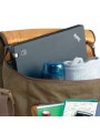Africa Series Slim Satchel (Brown) National Geographic - 
Fits D-SLR Camera Kit
Fits Camcorder Kit
Holds a Laptop with a Screen 