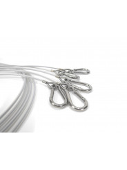 Sicherheitsdraht-Set Udengo - 
5x Sicherheitskabel (2mm) in der Länge Ihrer Wahl
Zuverlässiger Schutz für Ihre wertvolle