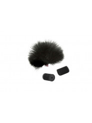 Black Lavalier Windjammer - single Rycote -  1