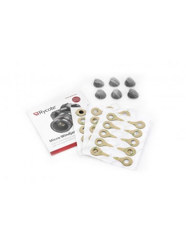 Rycote Micro Windjammer - 30 uses Rycote - Reduzieren Sie Windgeräusche in Ihren Kameravideos mit diesen einfach anzubringenden 