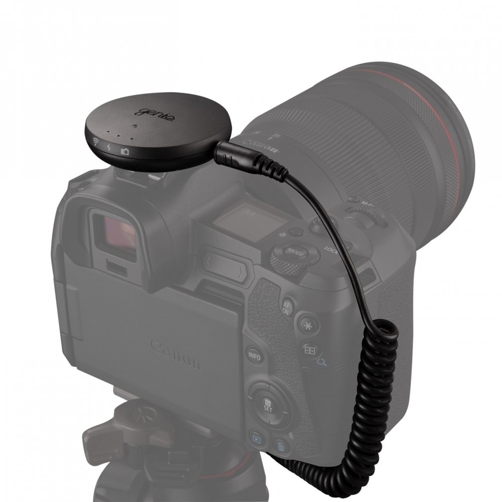 Genie Micro Syrp - 
Wi-Fi and Bluetooth Camera Remote
Camera Control from Syrp App
Ramp Exposure During Time Lapse
Control ISO, 
