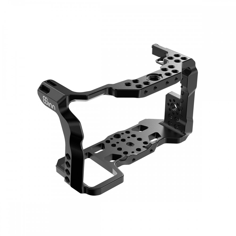 SONY FX3 / FX30 Cage 8Sinn - - Solid cage-to-camera attachment (side&amp;bottom)- 1/4" mounting points- 3/8" threaded openings w