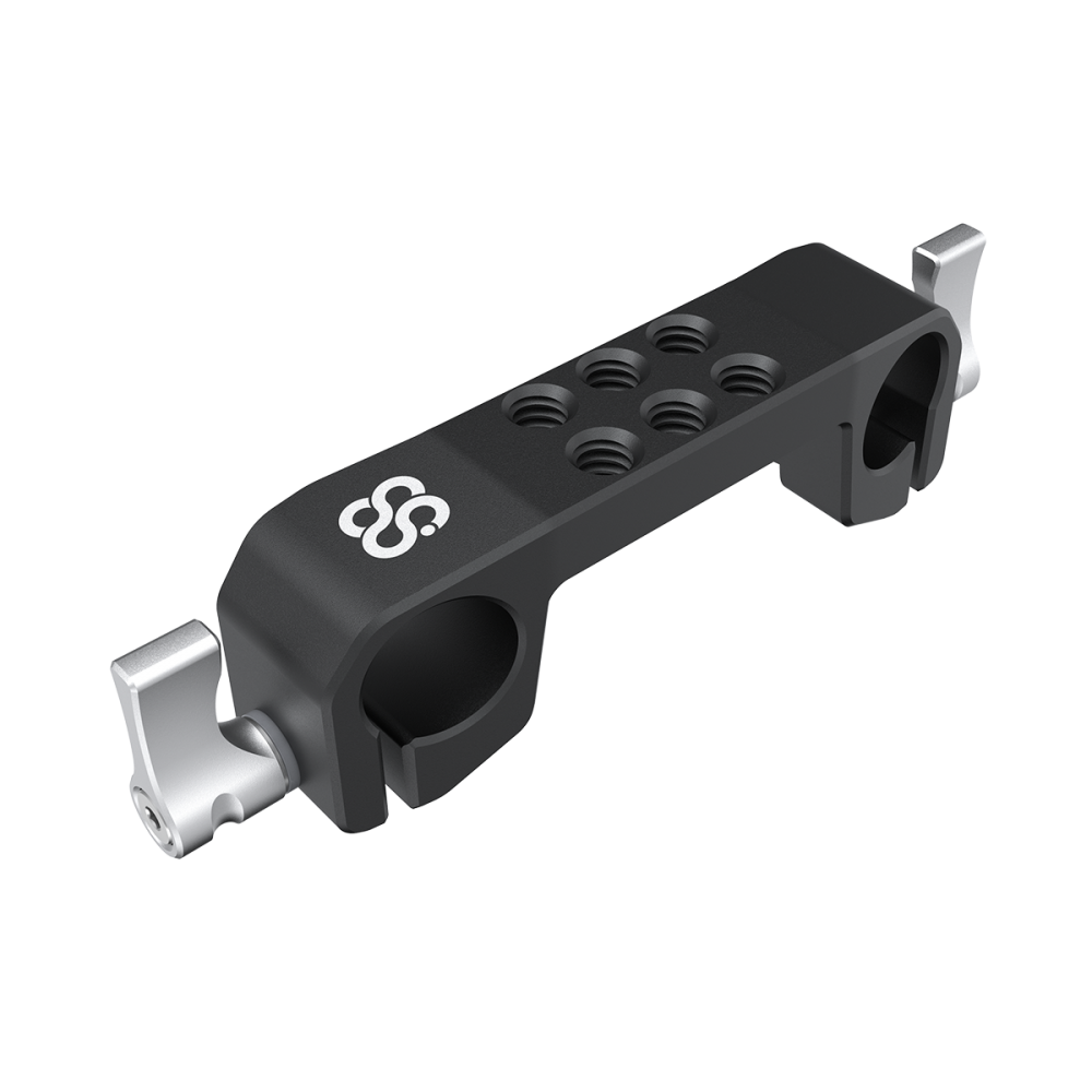 15mm Rod Mount Bridge 8Sinn - Key features:
15mm rod compatible
6 x 1/4" threaded mounting points
Aluminum made
60mm center-toce