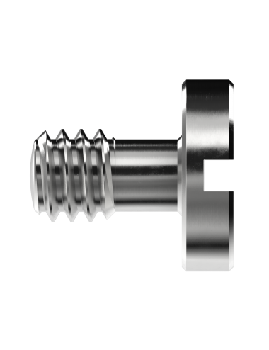 1/4"x20 Slotted Screw - Camera Fixing Screw 8Sinn - Key features:

Stainless steel
Size&amp;thread pitch: 1/4"x20
Slotted socket