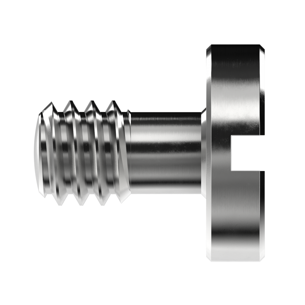 1/4"x20 Slotted Screw - Camera Fixing Screw 8Sinn - Key features:

Stainless steel
Size&amp;thread pitch: 1/4"x20
Slotted socket