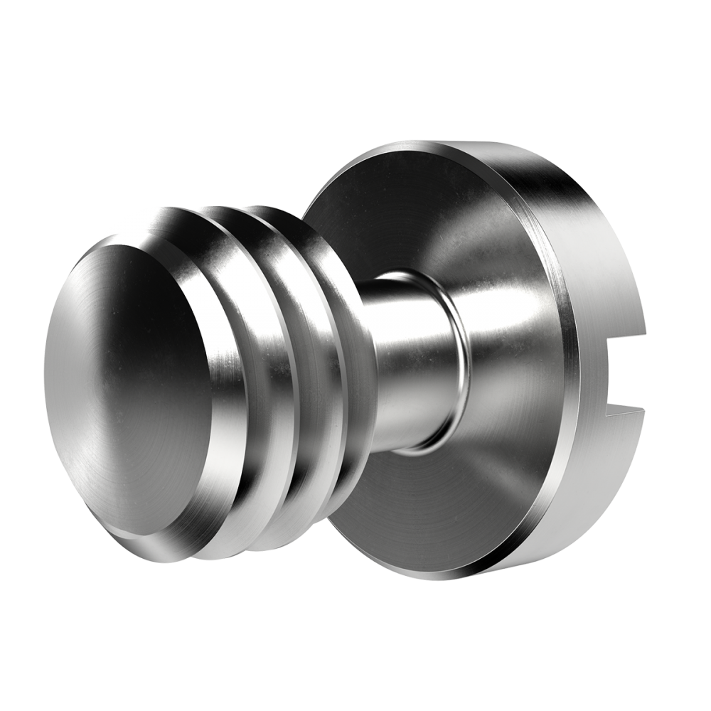 3/8"x16 Slotted Screw - Camera Fixing Screw 8Sinn - Key features:
Stainless steel
Size&amp;thread pitch: 3/8"x16
Slotted socket
