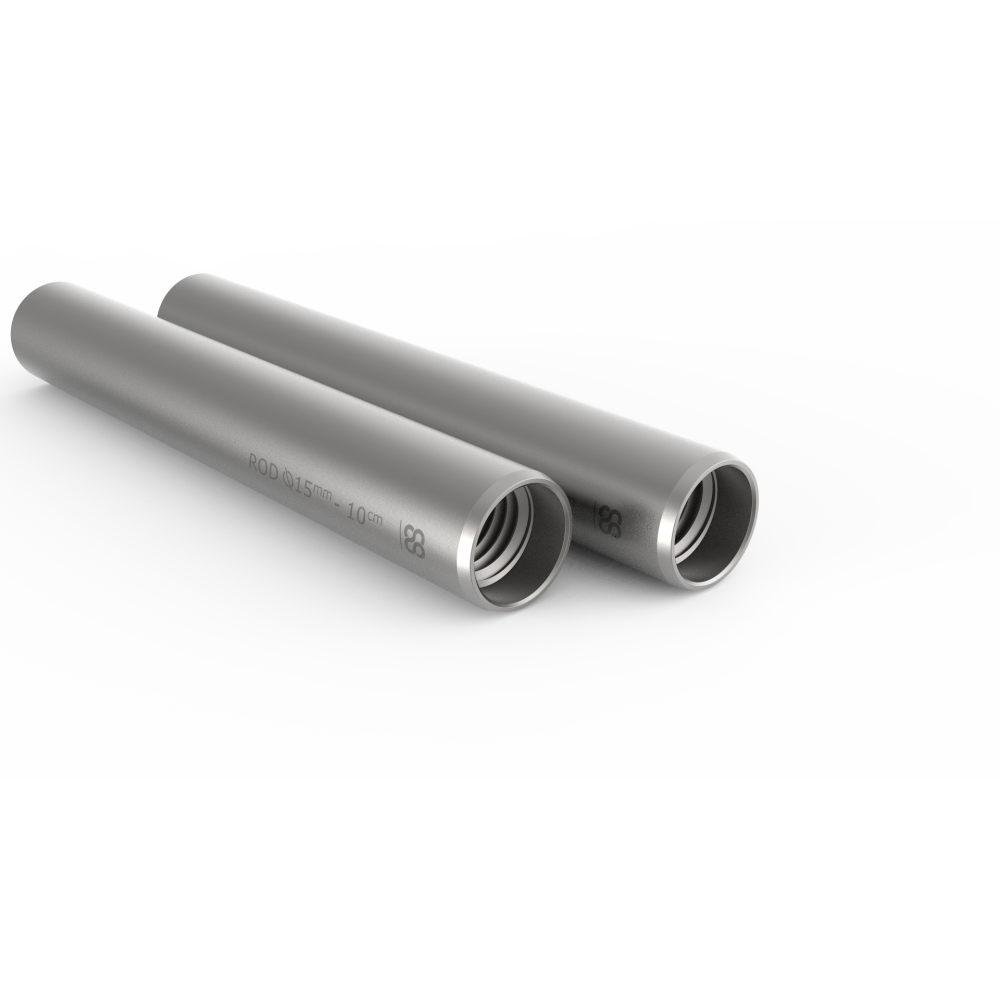 15mm Silver Rods 8Sinn - Hauptmerkmale:
M12 Innengewinde an beiden Enden
Verfügbare Längen: 10, 15, 20, 25, 30cm
Hergestellt