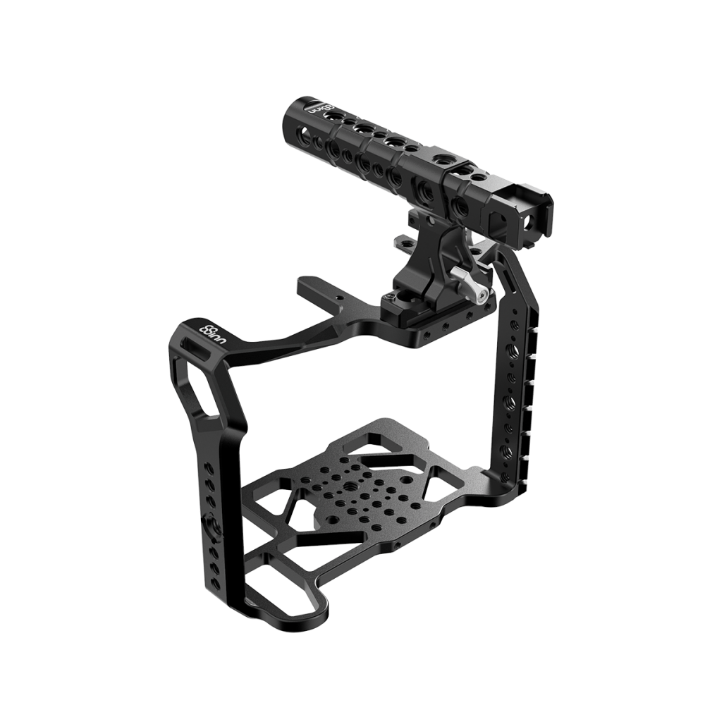 Cage for Canon C70 V2 8Sinn - Key features:

4-piece cage (pre-assembled)
2 points of cage-to-camera attachment (2xbottom screw)
